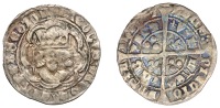 Scotland, James II, Third Fleur-de-lis issue, Groat, Edinburgh, mm. cross pattée, tressure of eight arcs, reads...