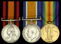 Family group:

Queen’s South Africa 1899-1902, no clasp (165 Overseer H. S. H. Simons. Ntve: Lbr: C.) good very...