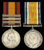 Pair: Corporal R. Ward, Cape Fortress Engineers, late Cape Railway Sharpshooters

Queen’s South Africa...