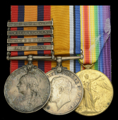 Pair: Private J. J. Kenny, 11th South African Infantry, late Sergeant, Brabant’s Horse

Queen’s South Africa...