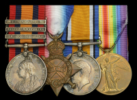 Four: Bandsman T. P. Bond, British South Africa Police, later 8th S.A. Infantry and South African Field...
