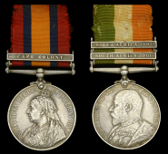 Pair: Lieutenant P. M. Joubert, Cape Colony Forces

Queen’s South Africa 1899-1902, 1 clasp, Cape Colony (730...