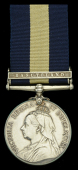 Cape of Good Hope General Service 1880-97, 1 clasp, Basutoland (Sub. Insp. A. R. Humphreys. Nat. Pol. Quithing.)...