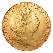 George III (1760-1820), Pre-1816 issues, Pattern Third-Guinea, 1776, by R. Yeo, in gold, laureate bust right, rev....