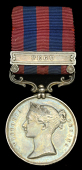 India General Service 1854-95, 1 clasp, Pegu (1st. Lieutt. G. A .Craster. Enginrs.) nearly extremely fine	 £240-£280