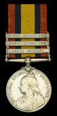 Queen’s South Africa 1899-1902, 3 clasps, Cape Colony, South Africa 1901, South Africa 1902 (16947 Supt: Clk: S....