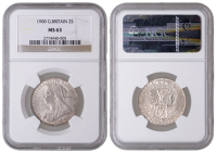 Victoria (1837-1901), Florin, 1900 (ESC 2971; S 3939). Good extremely fine [Graded by NGC as MS 63]	 £100-£120