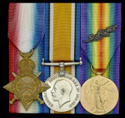 Three: Flight Lieutenant A. W. Phillips, Royal Naval Air Service and Royal Air Force, a seaplane pilot operating...