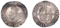 Elizabeth I (1558-1603), Sixth issue, Sixpence, 1596, mm. key,  bust 6C, 2.84g/7h (N 2015; S 2578B). Toned, good...