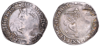 Scotland, James VI, after Accession, Tenth coinage, Thirty Shillings, mm. thistle-head, Scottish arms in first and...