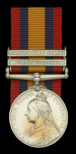 Queen’s South Africa 1899-1902, 2 clasps, Cape Colony, Orange Free State (Charles Jennings. Cook.) officially...