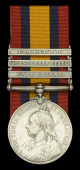 Queen’s South Africa 1899-1902, 3 clasps, Cape Colony, Orange Free State, Transvaal (1101 Tpr: E. Wilkie....