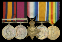 Five: Trooper C. R. Waugh, Natal Composite Regiment, later Natal Carbineers and South African Service...