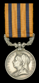 British South Africa Company Medal 1890-97, reverse Rhodesia 1896, no clasp (Troopr. F. Maritz. S.F.F.) nearly...
