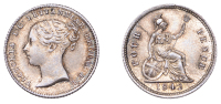 Victoria (1837-1901), Britannia Groat, 1842 (ESC 3333; S 3913). Attractive cabinet tone, extremely fine	 £100-£120