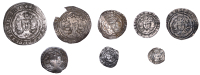 Edward IV, Light coinage, Halfpenny, London, mm. crown, , trefoils by neck, 0.28g/3h(N 1608; S 2068); Henry VII,...
