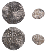 Edward I, New coinage, Penny, class 9b, Newcastle, star on breast,  pothooked N’s, 1.25g/9h (N 1037; S 1428);...