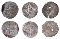 United States of America, Massachusetts, Pine Tree coinage, Threepence, 1652, 1.03g/12h (Noe 36; Whitman 640);...