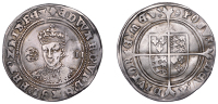 Edward VI (1547-1553), Third period, Shilling, mm. tun, second crown, 6.26g/3h (D&B type 4; N 1937; S 2482). Trace...