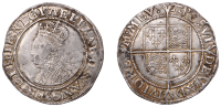 Elizabeth I (1558-1603), Sixth issue, Shilling, mm. A, bust 3B, 6.19g/12h (N 2014; S 2577). Weakly struck on the...