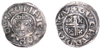 Richard I (1189-1199), Penny, class IVa, York, Everard, everard · on · ev, 1.35g/7h (SCBI Mass 996; N 968/1; S...