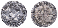Philip and Mary (1554-1558), Groat, mm. lis, reads regina, 2.00g/10h (N 1973; S 2508). Scratch across obverse,...