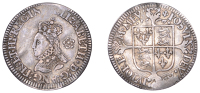 Elizabeth I (1558-1603), Milled coinage, Sixpence, 1567, mm. lis, bust F, reads regin, 3.05g/6h (Borden & Brown 38...