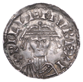 William I (1066-1087), Penny, Bonnet type [BMC II], York, Thorr, dorr on eofer, 1.23g/3h (BMC 177, same dies; Allen...