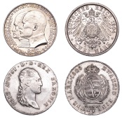 Germany, Hesse-Darmstadt, Ernst Ludwig, 2 Mark, 1904, 400th Birthday of Philipp the Magnanimous, Frankfurt (J 74; KM...