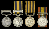Renamed and Defective Medals (4), South Africa 1877-79, 1 clasp, 1877-8-9 (Capt. T. F. Dreyer, Fort Beaufort...