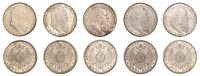 Germany, Bavaria, Luitpold, 2 Mark (5), 1911d, 90th Birthday of Prince Luitpold, Munich (J 48; KM 997) [5]. All...