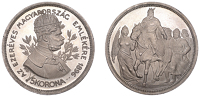 Hungary, Franz Joseph I, Fantasy 5 Korona, 1896kb up, Millenium of Hungary, Kremnica (KM -). Lustrous, much as...