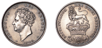 George IV (1820-1830), Proof Shilling, 1826, edge grained, 5.68g/6h (ESC 2411; S 3812). Impaired by cleaning,...