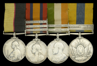 Four: Private T. R. Crowley, Rifle Brigade

Queen’s Sudan 1896-98 (4308. Pte. T. Crowley. 2/R. Bde:); Queen’s...