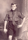 Boy Scouts Association Gallantry Cross, 2nd Class, 2nd issue, silver, unnamed, with integral top silver riband bar,...