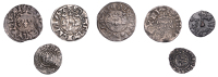 Henry III, Long Cross coinage, Penny, class VI, Bury St Edmunds, Ion, ioh on seinted, 1.34g/8h (N 1001; S 1377);...