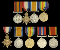 Family Group:

Four: Corporal A. H. Hall, South African Engineering Corps, late Imperial Military...