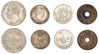 Miscellaneous, AFGHANISTAN, Amanullah Khan, Afghani, AH 1305 (1926), Kabul (KM 910); BELGIUM, Leopold I, 5 Francs,...