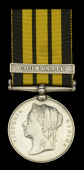 Ashantee 1873-74, 1 clasp, Coomassie (9663, 2nd. Corpl. H. Tear, R.E. 1873-4.) very fine	 £240-£280