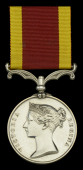 China 1857-60, no clasp (Estabd. Clerk A. F. Notley. Royal Engr. Dept.) contemporarily engraved naming but with some...