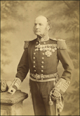 Cabinet Card Photographs:

Admiral Sir Arthur Hood, K.C.B., 1887 (later First Baron Hood of Avalon, G.C.B., died...