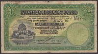 Palestine Currency Board, £1, 20 April 1939, serial number M913702, original paper, very good to about fine
BNB...