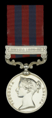 India General Service 1854-95, 1 clasp, Burma 1887-89 (107 Sapper Moung Hpo Gyan Burma Coy. Sappers & Miners)...