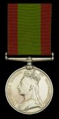 Afghanistan 1878-80, no clasp (Pol. Locl. Lt. L. W. R. Browne. Trans. Dep.) nearly extremely fine	 £140-£180