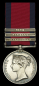 Military General Service 1793-1814, 3 clasps, St. Sebastian, Nivelle, Nive (W. Ridley, R. Saprs. & Miners) good very...