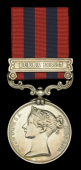 India General Service 1854-95, 1 clasp, Burma 1885-7 (12876. Sergt. W. Hurlock. R.E.) nearly extremely fine	 £100-£140