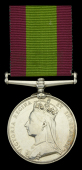 Afghanistan 1878-80, no clasp (Offg. Supt. Mr. A. J. M. Reade. Tele. Dep.) minor edge nick, good very fine	 £100-£140