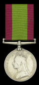 Afghanistan 1878-80, no clasp (Sepoy Bhujbal Singh Bhopal Bn.) edge bruising, nearly very fine, scarce to unit	...