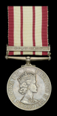 Naval General Service 1915-62, 1 clasp, Near East (D. A. Baker) in original card box of issue, the edge inscribed...