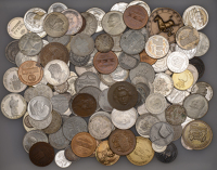 Miscellaneous, Miscellaneous World medals in various metals (approx. 200), many in silver, various types [Lot]....